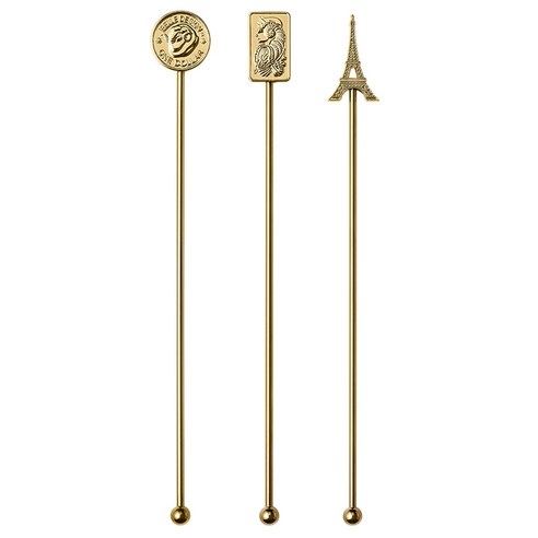 황금빛 까사베니 머들러 세트로 완성하는 나만의 특별한 홈텐딩