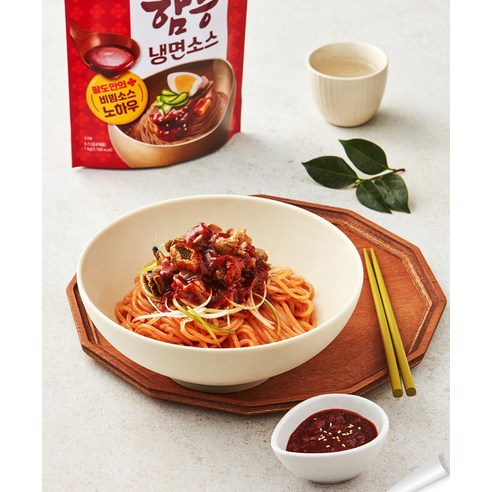 여름철 시원함의 완성, 팔도 비빔장 함흥 냉면소스