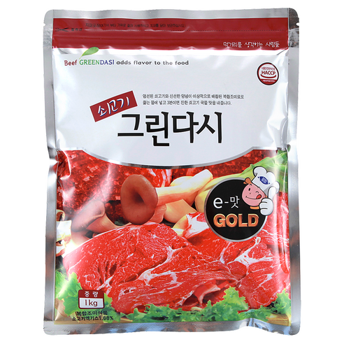 두원식품 쇠고기 그린다시, 1kg, 1개