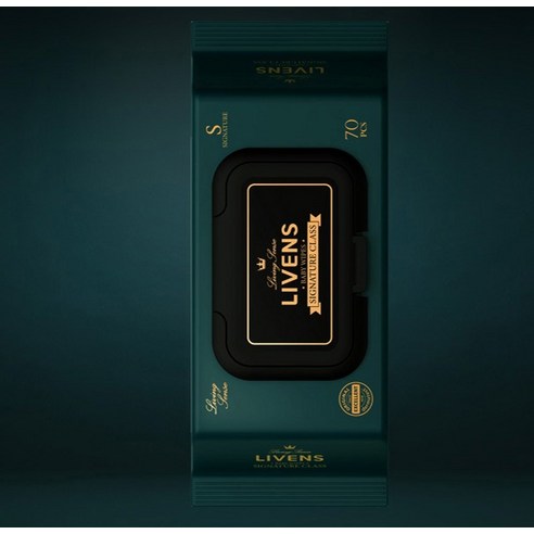 리벤스 시그니처 엠보싱 물티슈: 부드럽고 저자극적인 피부 관리에 필수품