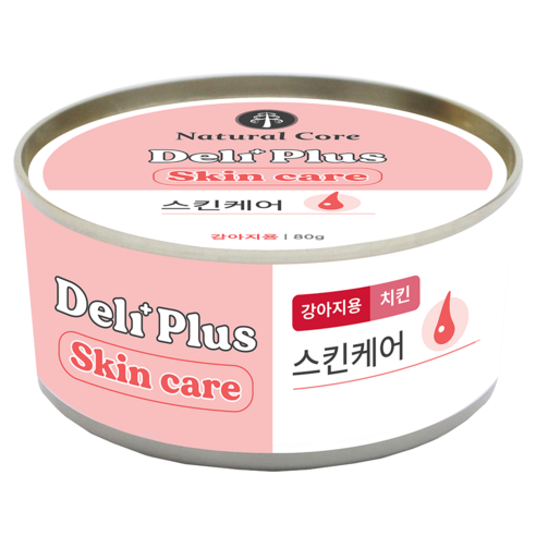네츄럴코어 강아지 델리플러스 치킨캔 12p, 치킨, 960g, 1개