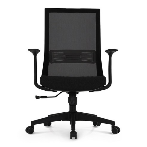 린백 사무실 컴퓨터 학생 책상 의자 CP19, 블랙