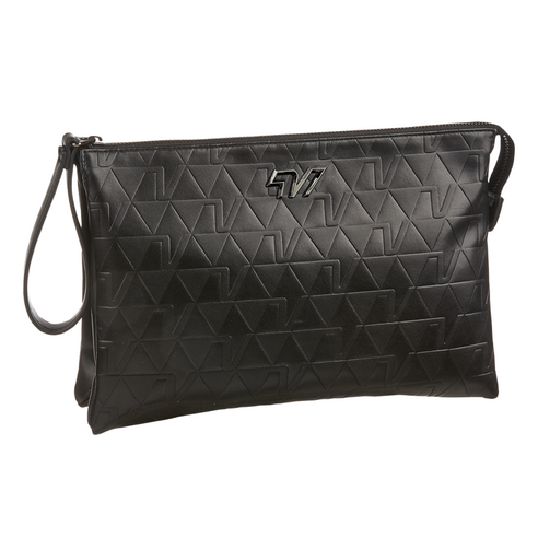 볼빅 여성용 VBCB 프리미엄 모노그램 클러치백, 블랙, 1개