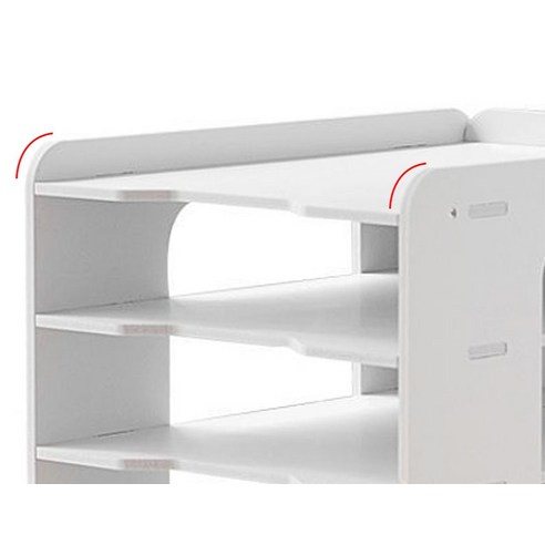 효율적인 공간 활용과 스타일을 겸비한 모던 데스크탑 서류 정리함