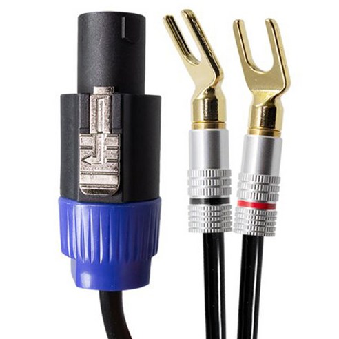 마하링크 국산 스피콘 TO 말굽 블랙 30C 스피커케이블, ML-B3SM15(15m), 1개