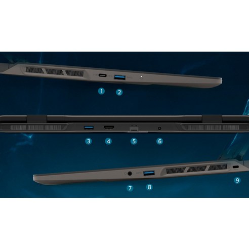 강력하고 몰입적이며 휴대성이 뛰어난 게임용 노트북, MSI 스워드 16 HX