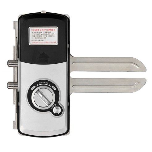 에버넷 커버형 유리문 전용 도어락 GX-POINT-N, 고객직접설치