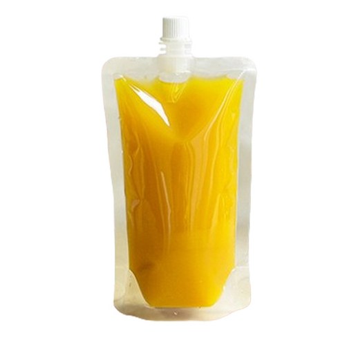 다이쓔 스파우트 음료 파우치 200ml 9mm, 투명, 50개