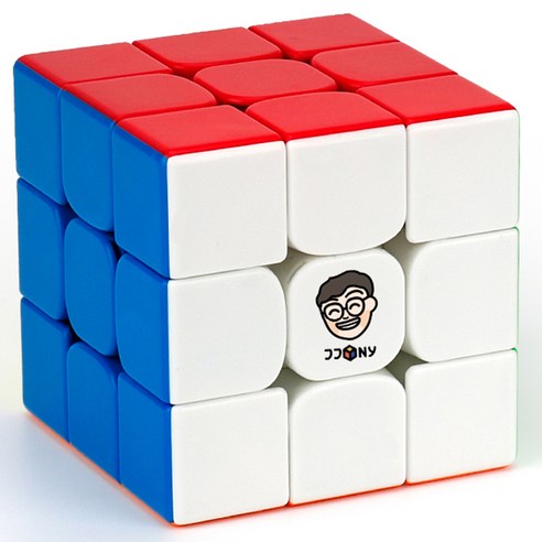 JJONY 프리미엄 마그네틱 큐브 3 X 3 X 3, 혼합색상