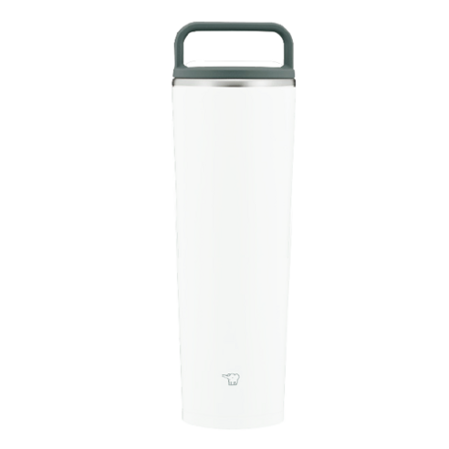 조지루시 보온보냉 손잡이 캐리 텀블러 SX-LA89H, 페일화이트WM, 890ml, 1개