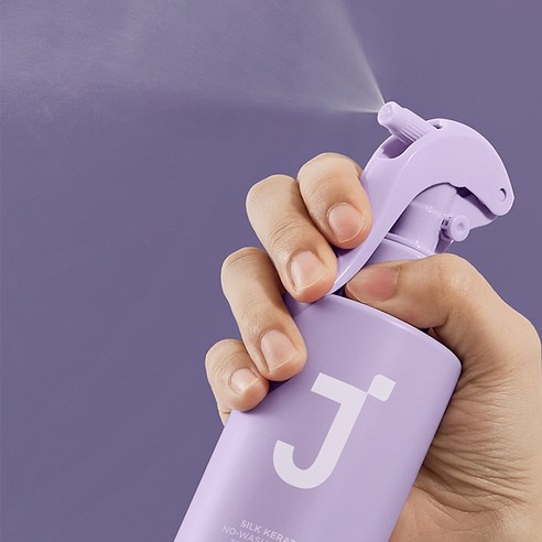 실크와 케라틴의 힘으로 빛나는 머리카락