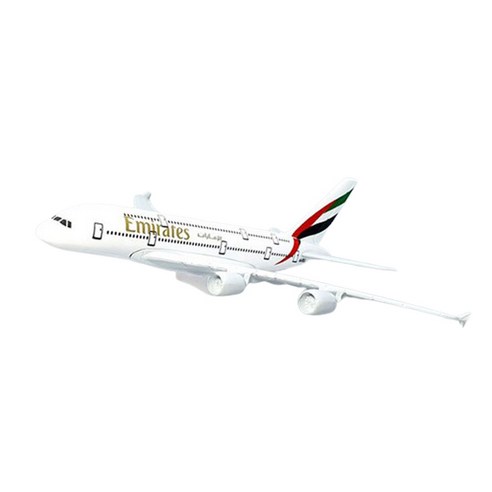 모형 비행기 다이캐스트 합금 완제품 16cm, 31 아랍에미레이트 A380, 1개