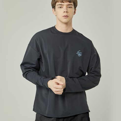 FLOW 루즈핏 긴팔 래쉬가드 상의