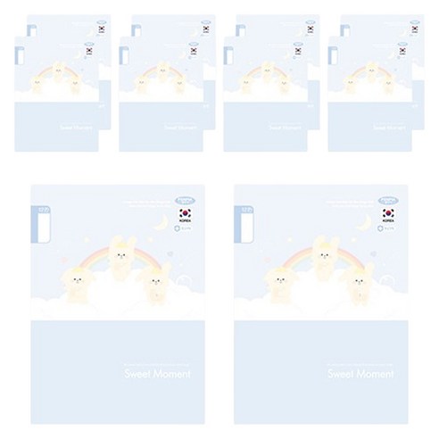 펜피아 1000 초등 12칸 제본노트, C 블루, 10개