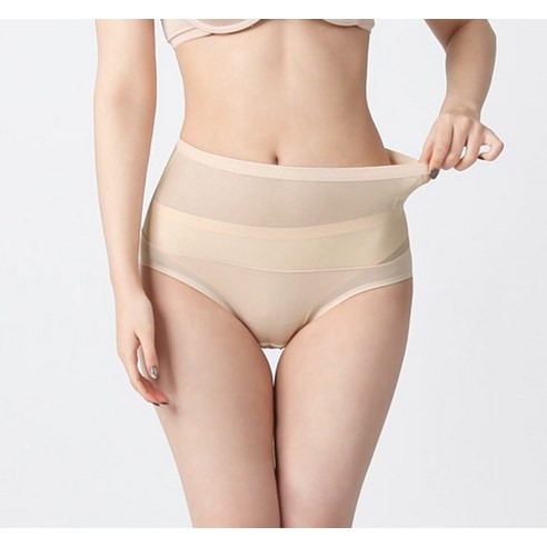 편안하게 뱃살 라인을 잡아주는 판도라 메쉬 거들팬티로 자신감을 되찾으세요!