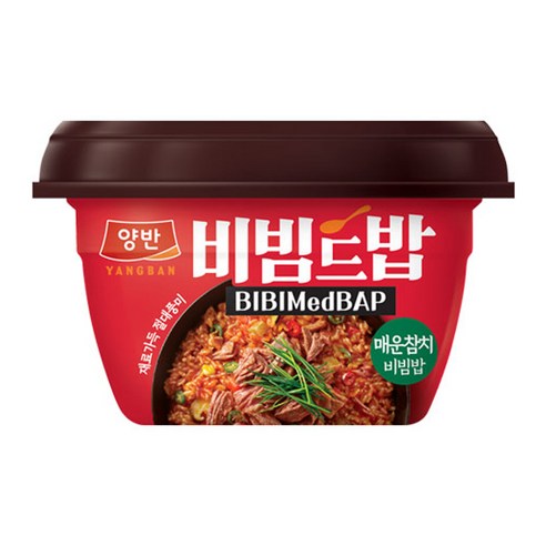 동원 양반 비빔드밥 매운참치 비빔밥 컵, 1개, 272.5g