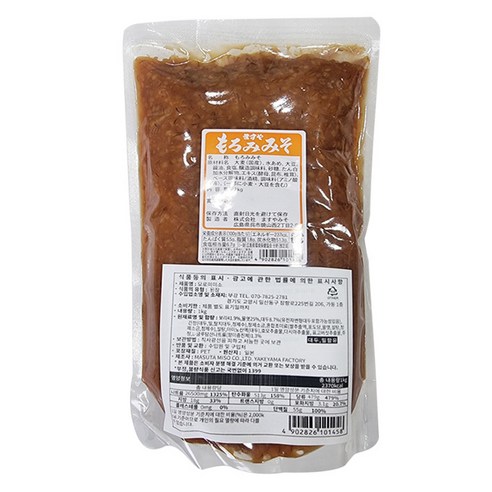 마쓰야 모로미 미소 된장, 1개, 1kg