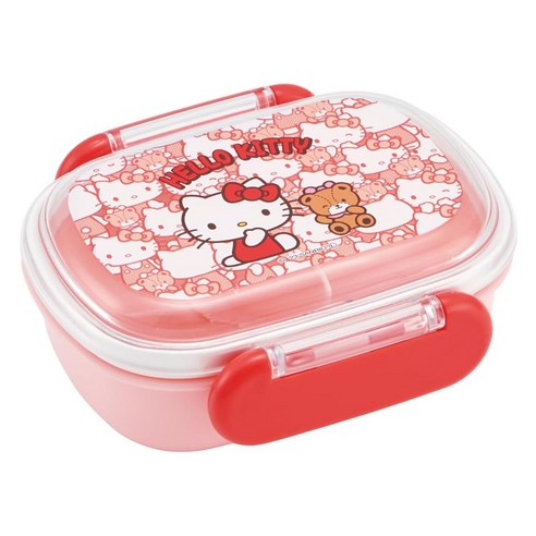 SKATER 휴대용 작은용기 270ml QAF1AG, 산리오 레드, 1개