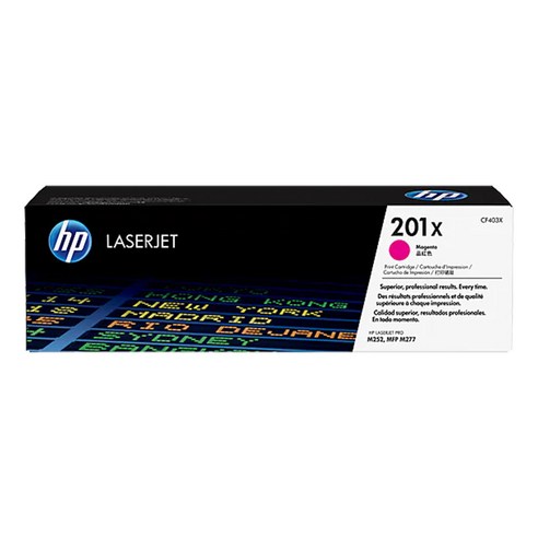 HP 토너 No.201X CF403X, 빨강, 1개