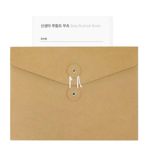 임신 출산 기념 선물 및 답례품 니팅가이드, 신생아 루돌프 부츠, 1개