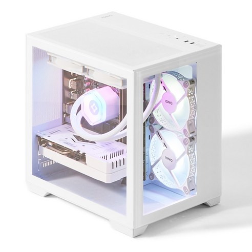 이그닉 2024 인테그 젠지 7547S 라이젠5 라이젠 7000 시리즈 지포스 RTX 4070 SUPER, 화이트, 16GB, 512GB, Free DOS, IG-ITZ00018