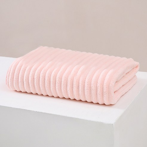 언헤브 캔디팝 바스타월 70 x 140 cm, 02 핑크, 1개