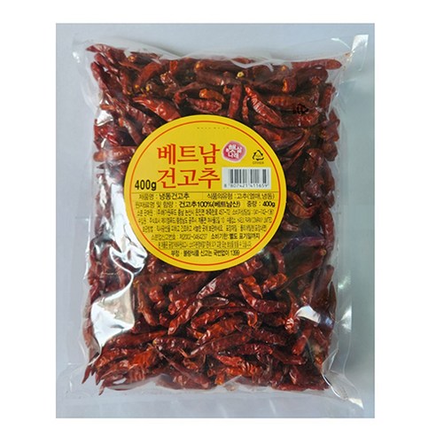 해가원 건고추, 400g, 1개