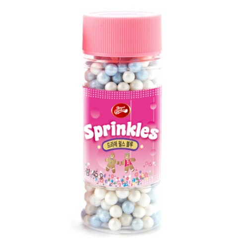 브레드가든 스프링클 드라제 펄스 블루, 45g, 3개