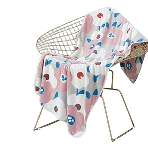 소니오 스윗 드림 소프트 목욕 바스타월 70 x 140 cm, 02 플라워, 1개