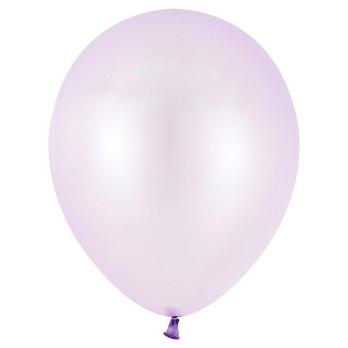 파티팡 라운드 펄 풍선 13cm 100p, 라이트라벤더, 1개