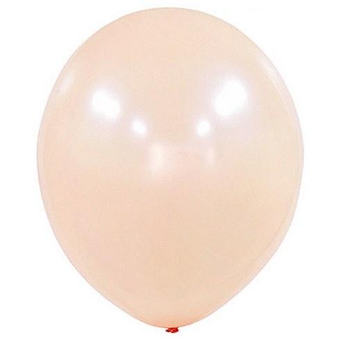 파티쇼 수입 펄풍선 30cm 100p, 피치, 1개