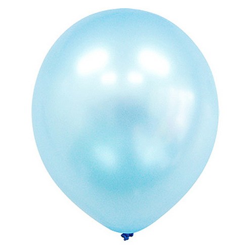 파티쇼 수입 펄풍선 30cm 100p, 아주르, 1개