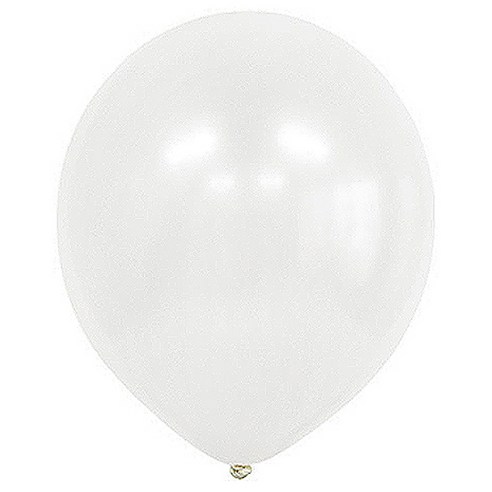 파티쇼 수입 펄풍선 30cm 100p, 화이트, 1개