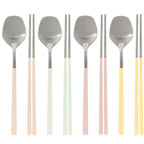 식탁에 감성을 더하는 메종오브제 시에르 딜라잇 몽글 파스텔 수저세트