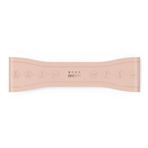오짐 더블 논슬립 루프밴드 1단계, 핑크, 1개
