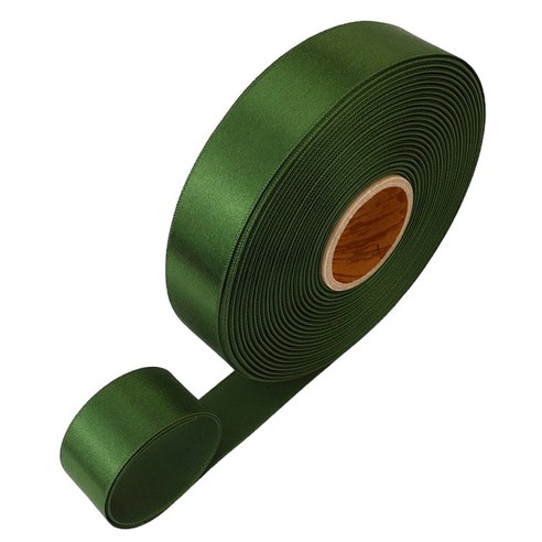 포장넷 공단기본 선물포장 리본끈 20mm, 40 진녹색, 45m, 1개