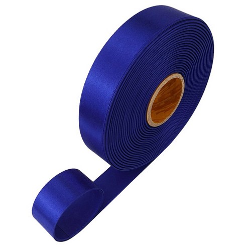 포장넷 공단기본 선물포장 리본끈 20mm, 51 바다, 45m, 1개