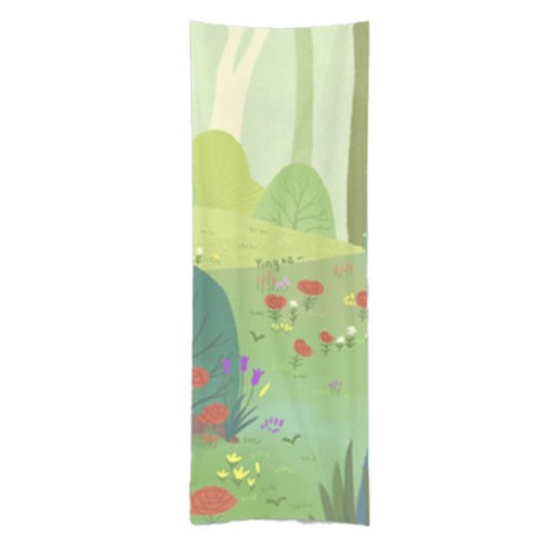 소니오 코지 패턴 소프트 스포츠 타월 30 x 100 cm, 02 로즈, 1개
