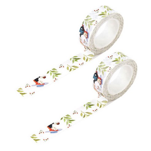 빨강머리앤 마스킹 테이프 15mm x 10m, 춤추는앤, 2개