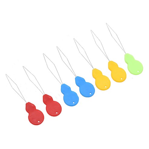 코히모 바늘 실끼우개 100개 세트 5.0 x 1.5 cm 4W266, 랜덤 발송