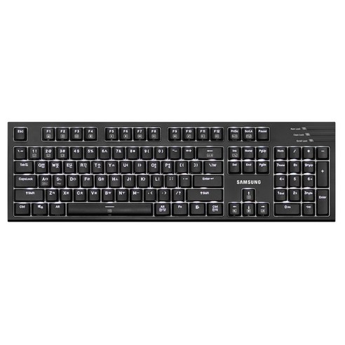 삼성전자 기계식 유선 키보드, 블랙, SK-C1200RB