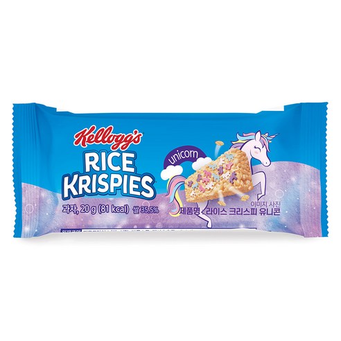 켈로그 라이스 크리스피 유니콘, 20g, 1개