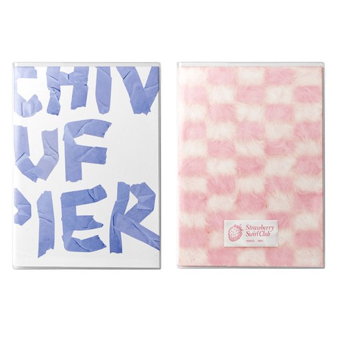 메이드바이 A6 라인노트 필사 공책 2종 세트, 07 Fluffy, 04 Paper