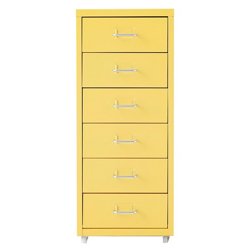 마켓비 피하 6단 서랍장, 옐로우