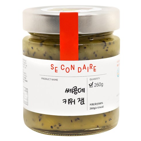 쎄콩데 키위 잼, 260g, 1개