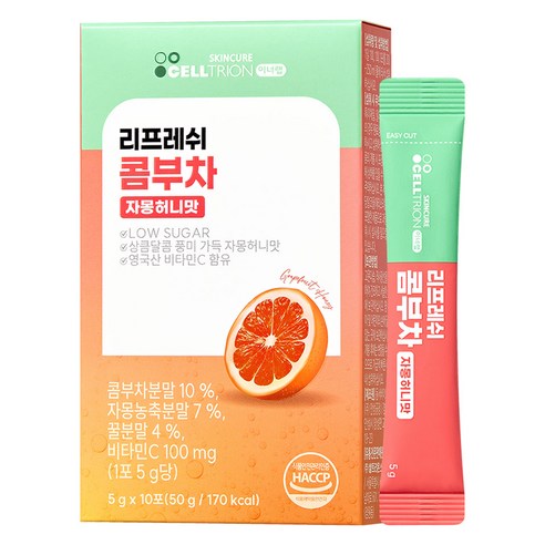 셀트리온 이너랩 리프레쉬 콤부차: 건강과 상쾌함의 완벽한 조화