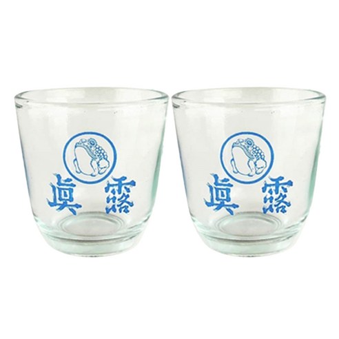 진로이즈백 소주잔, 혼합색상, 2개