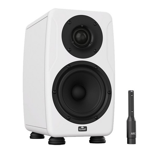 아이케이멀티미디어 iLoud Precision 5 하이엔드 모니터스피커, IK-SP-0016(White ), White