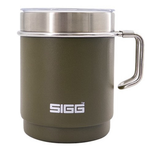 지그 트래블 머그 병, 로스티드 그린, 300ml, 1개