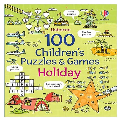 100 Children's Puzzles and Games : Holiday, Usborne Publishing Ltd